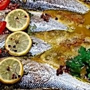 Fırında Levrek