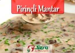 Pirinçli Mantar Çorbası