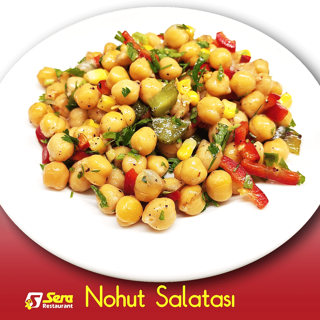 Zeytinyağlı Nohut Salatası