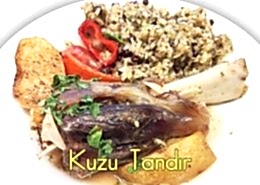 Sera Restaurant İç Pilavlı Kuzu İncik Tandır