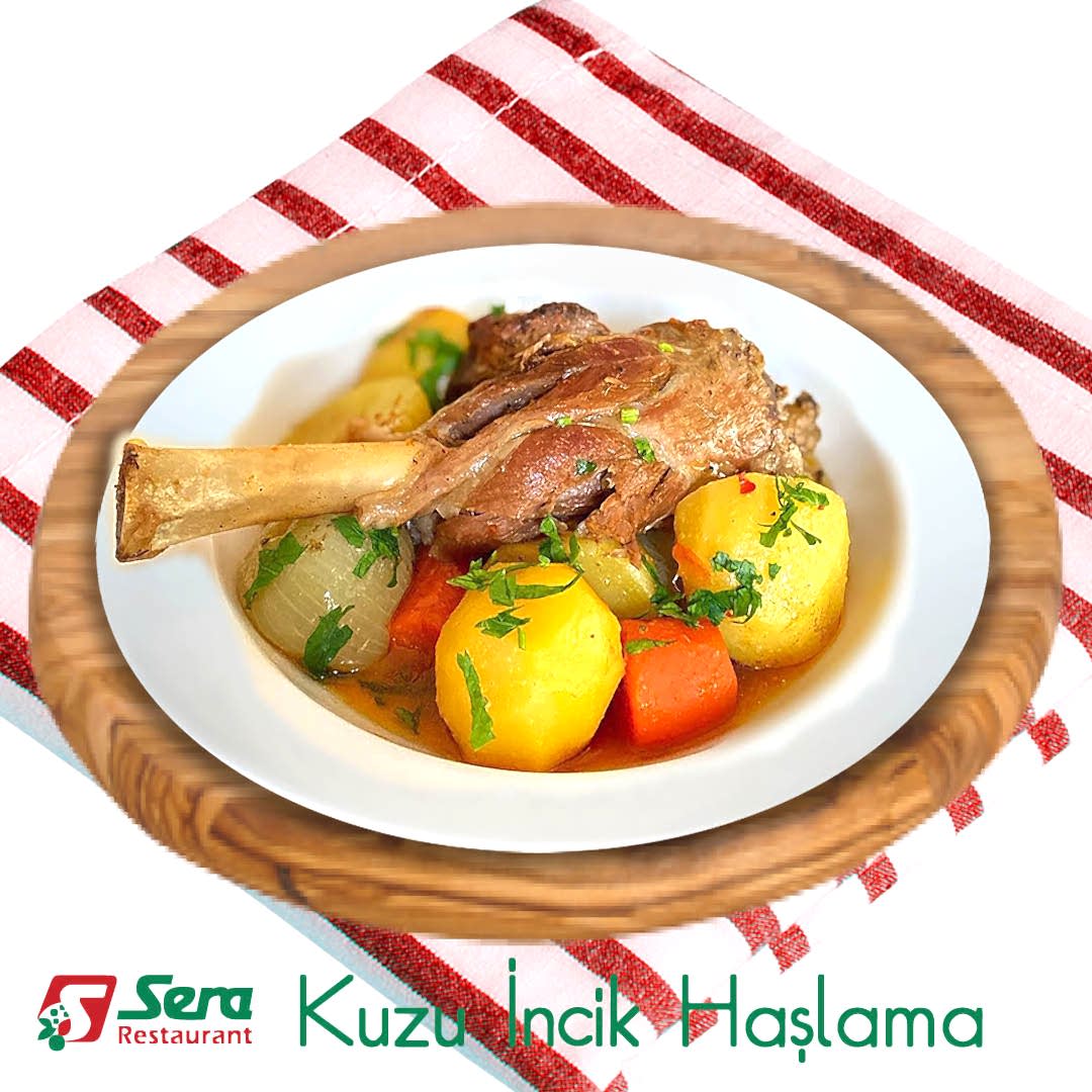 Sera Restaurant Perpa Kuzu İncik Haşlama