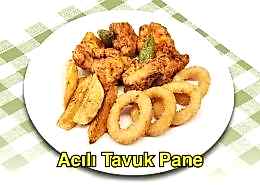 Sera Restaurant Perpa Acılı Tavuk Pane