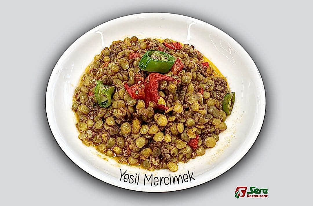 Kıymalı Yeşil Mercimek