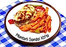 Mantarlı Sandal Köfte